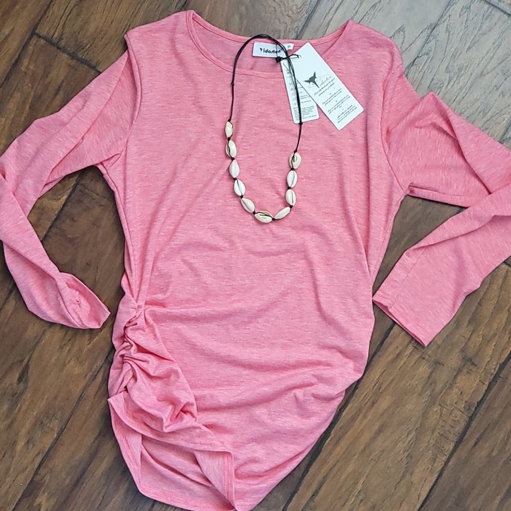 PINK LONG SLEEVE TSHIRT